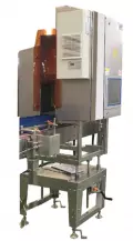 Инспектор для контроля этикетки на линии розлива